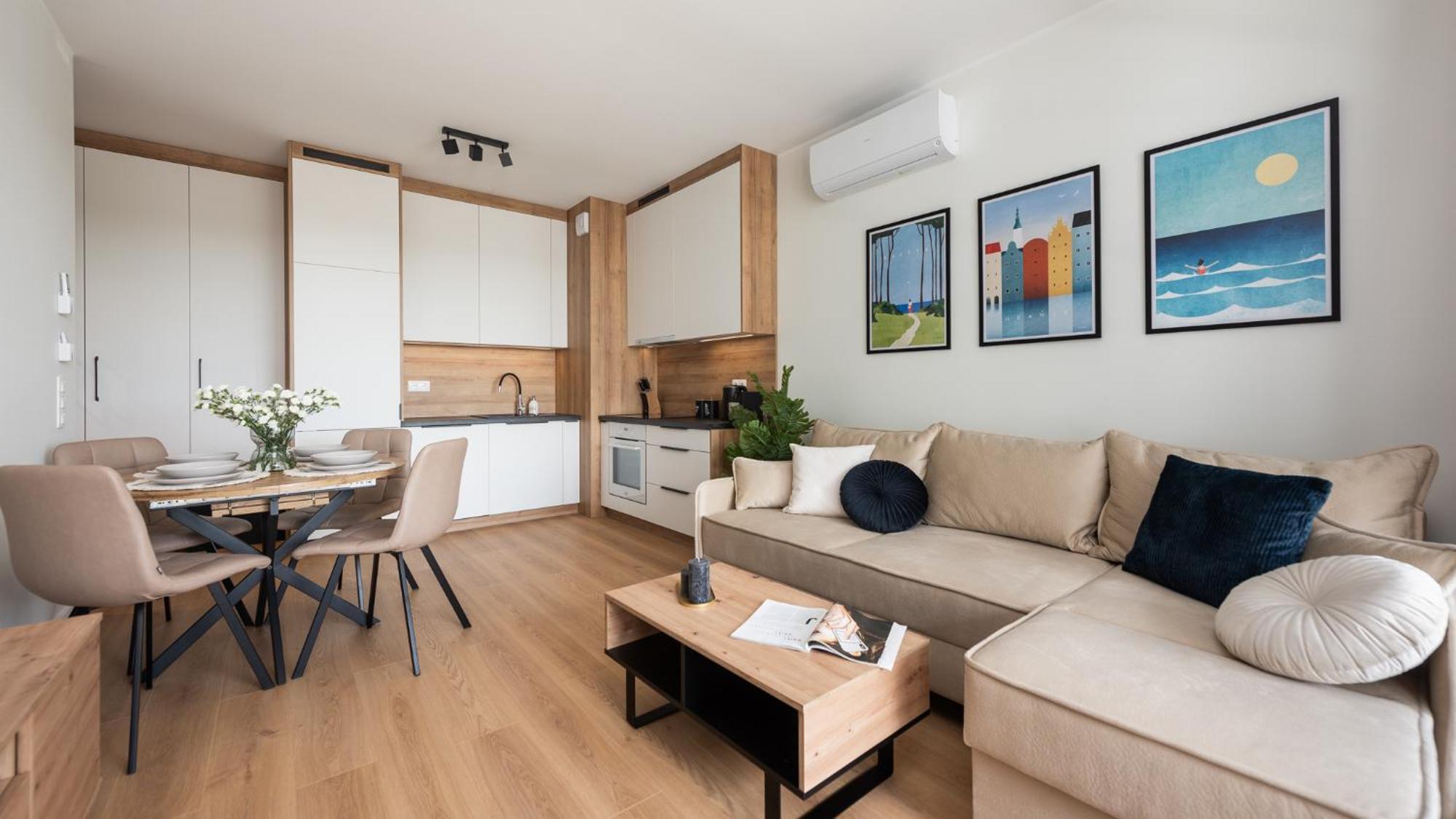 Flatbook - City Center Apartments Doki Living Gdańsk Zewnętrze zdjęcie
