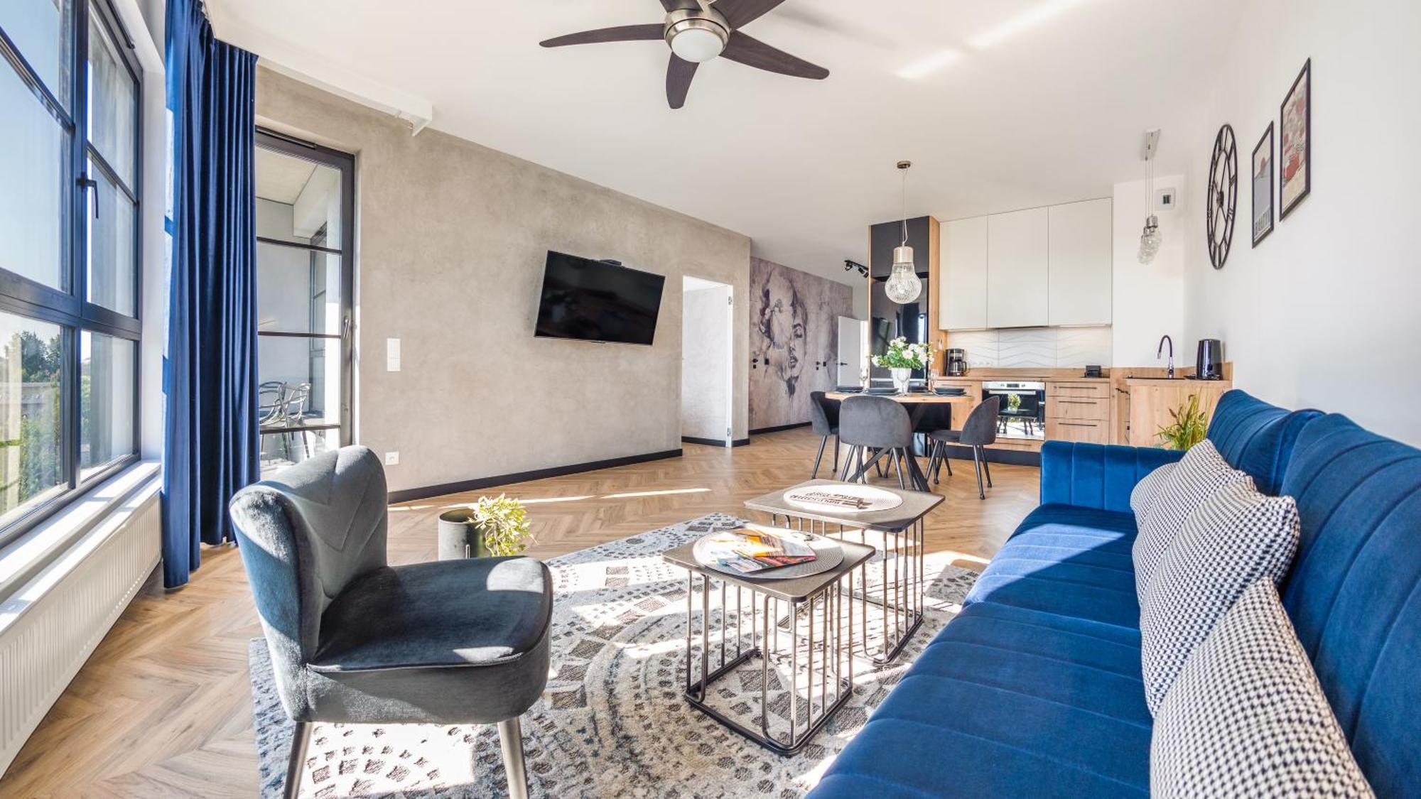 Flatbook - City Center Apartments Doki Living Gdańsk Zewnętrze zdjęcie