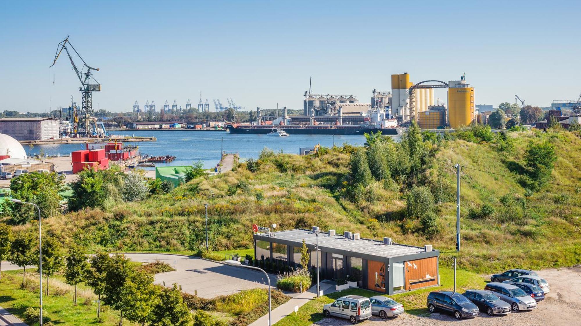 Flatbook - City Center Apartments Doki Living Gdańsk Zewnętrze zdjęcie
